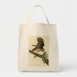 Tote Bag Barred Owl, John James Audubon's Birds of America