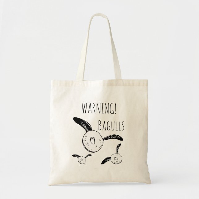 Tote Bag Bas Bagulls volant (Devant)