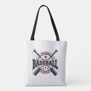 Tote Bag Baseball All Star Team Sport Anniversaire