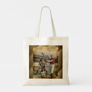 Tote Bag Baseball : Vintage