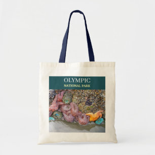 Tote Bag Bassin à marée de Ruby Beach Olympic, Étoile de me