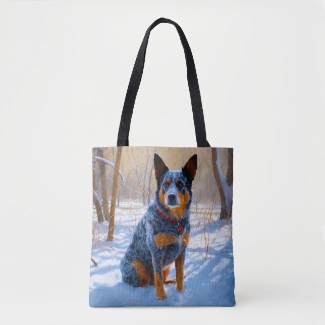 Tote Bag Bateau Australien Laisser neiger Noël (Devant)