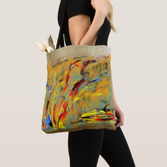 Tote Bag Bateau rouge (De près)