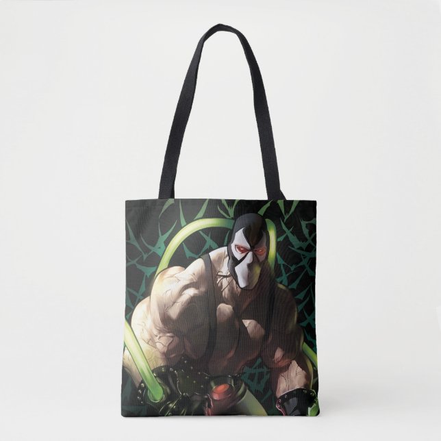 Tote Bag Batman Bane Bat Swarm Illustration (Devant)