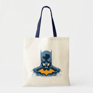 Tote Bag Batman Bust brisé Avec Logo Or