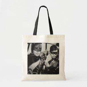 Tote Bag Batman et Robin In Batmobile