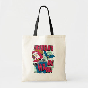 Tote Bag Batman   Joker Santa Claus Escalade de Chimney