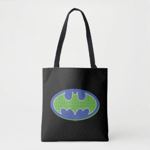 Tote Bag Batman   Symbole pourpre et vert