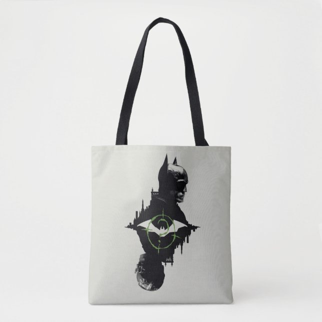 Tote Bag Batman & The Riddler Dual Character Graphic (Devant)
