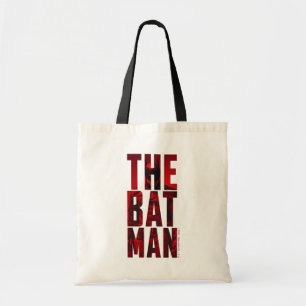 Tote Bag Batman Typography Cutout