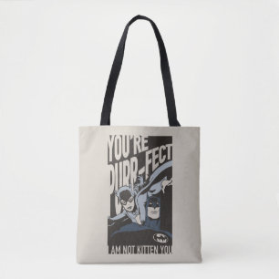 Tote Bag Batman Valentine   Catwoman - Vous êtes Purr-fect