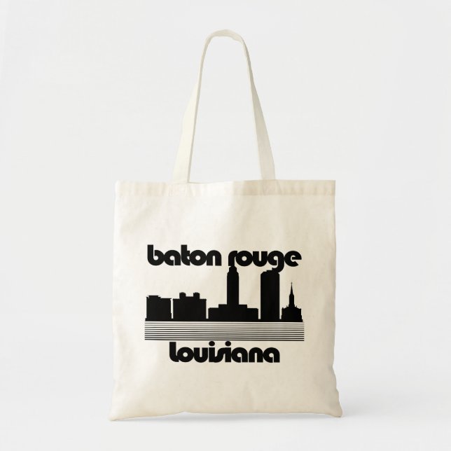 Tote Bag Baton Rouge, Louisiane (Devant)