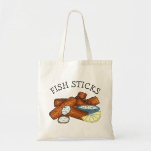 Tote Bag Bâtonnets de poisson Bâtonnets de poisson Doigts d