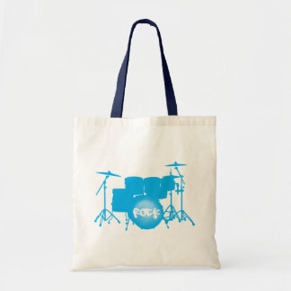 Tote Bag batteur - babyblue