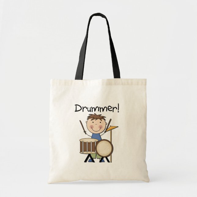 Tote Bag Batteur - T-shirts et cadeaux masculins (Devant)