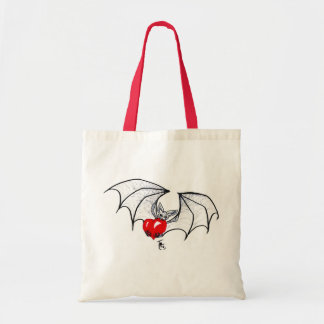 Tote Bag Batty Heart Fourre-tout