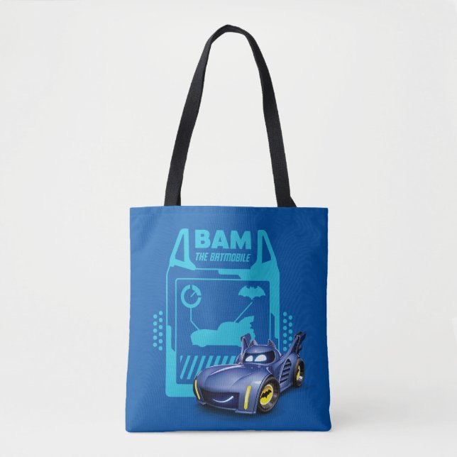 Tote Bag Batwheel™ Bam - Batmobile (Devant)