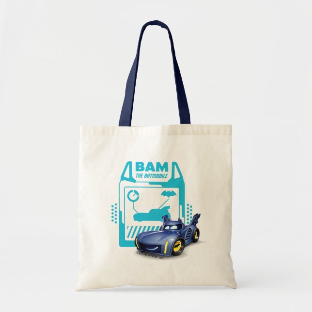 Tote Bag Batwheel™ Bam - Batmobile (Devant)