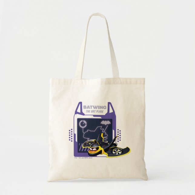 Tote Bag Batwheel™ Batwing - Plan De Batterie (Devant)