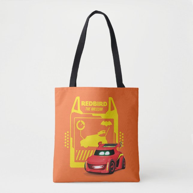 Tote Bag Batwheel™ Redbird - Le Racecar (Devant)