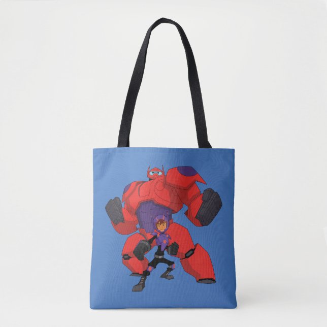 Tote Bag Baymax et Hiro (Devant)