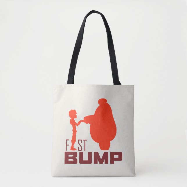 Tote Bag Baymax et Hiro| Poignée (Devant)