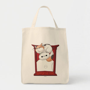 Tote Bag Baymax et Mochi Type de support