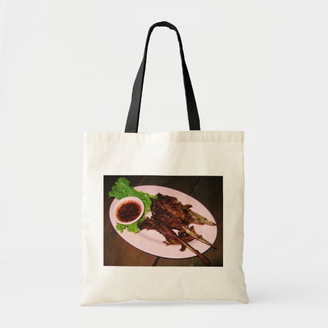 Tote Bag BBQ Duck Beaks ... Restauration asiatique thaïe (Devant)