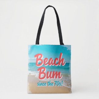 Tote Bag Beach Bum depuis le les années 70