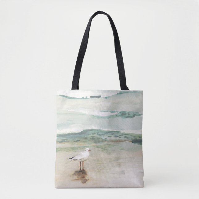 Tote Bag Beach Seagull Cove (Devant)