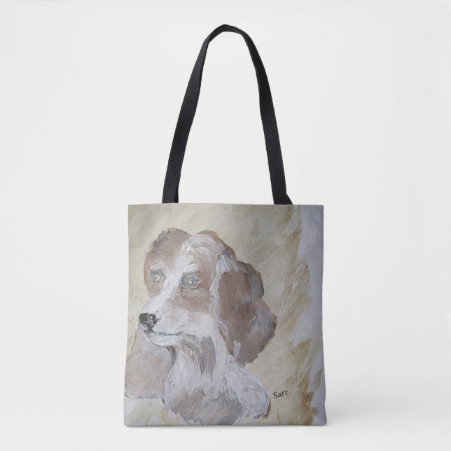 Tote Bag : Beagle Dog (Front)
