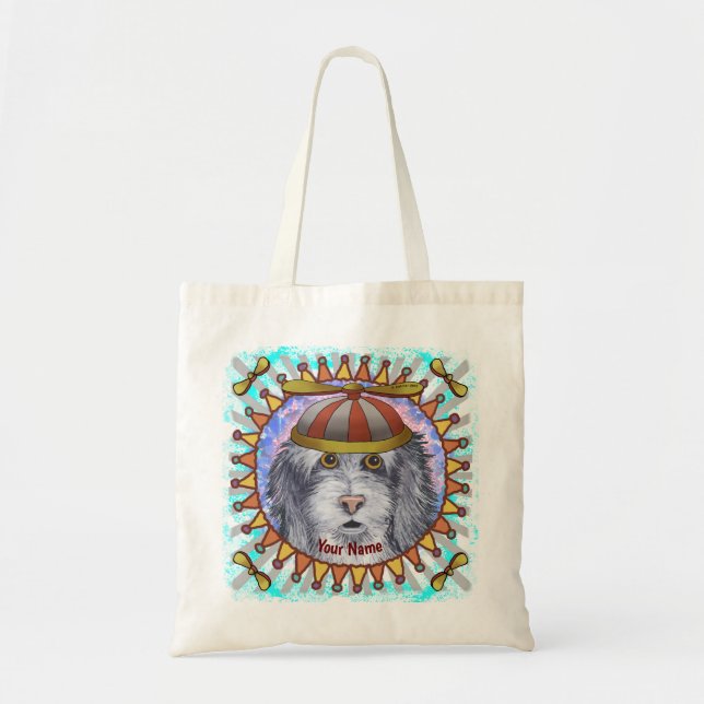 Tote Bag Beanie SheepDog (Devant)