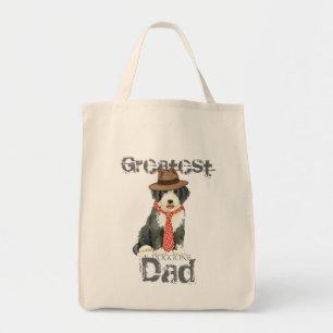 Tote Bag Bearded Collie Dad