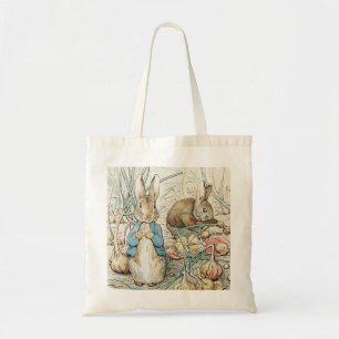 Tote Bag Beatrix Potter Peter Rabbit Et Benjamin Bunny