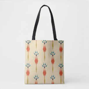 Tote Bag Beau art ethnique abstrait ikat. Kasur sans coutur