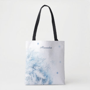 Tote Bag Beau hiver Frost Noël