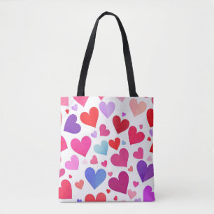 Tote Bag Beaucoup de coeurs