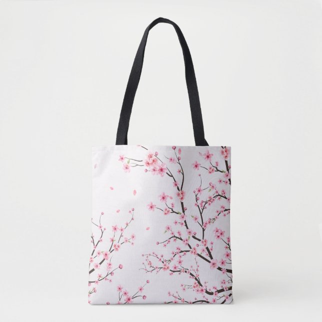 Tote Bag Beauté Cherry Blossom (Devant)