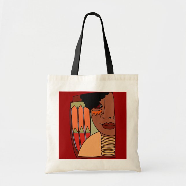 TOTE BAG BEAUTÉ TRIBALE (Devant)
