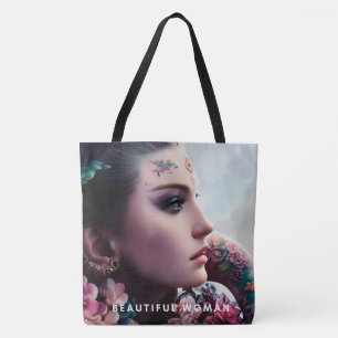 Tote Bag beautiful woman