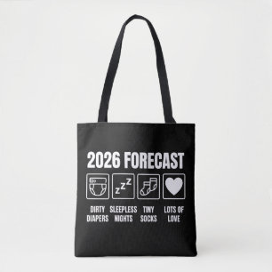 Tote Bag Bébé à venir bientôt 2026 Prévisions Funny Baby Sh