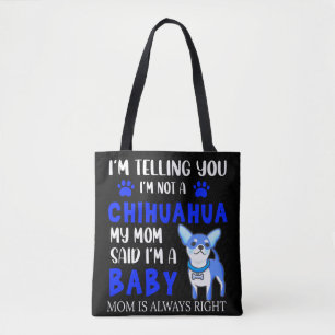 TOTE BAG "BÉBÉ CHIHUAHUA" MME FOURRE-TOUT.