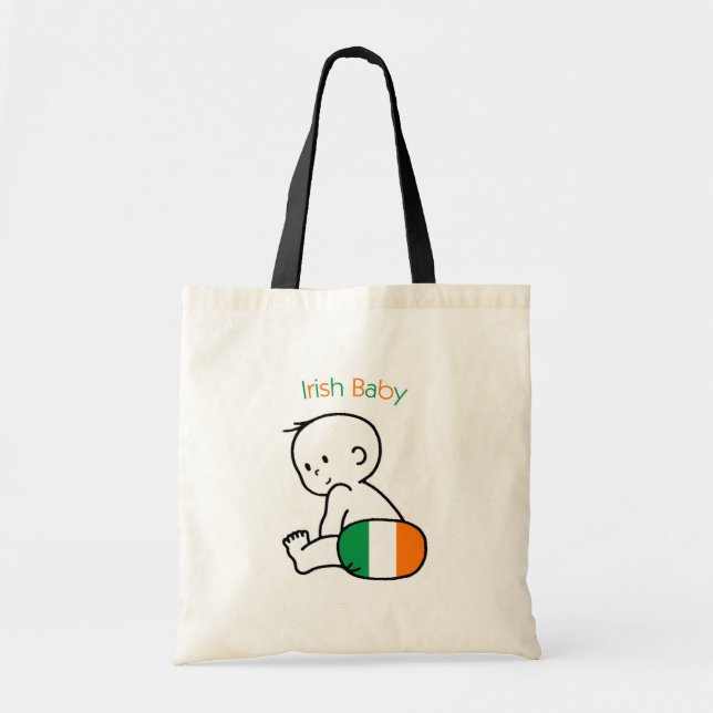 Tote Bag Bébé irlandais (Devant)
