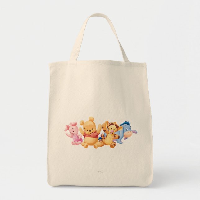 Tote Bag Bébé Winnie l'Ooh et les amis (Devant)
