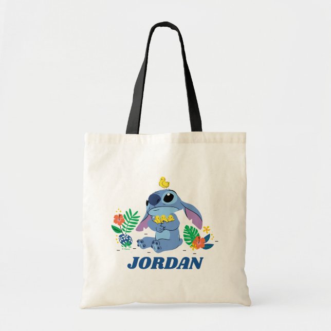 Tote Bag Bébés de Pâques en peluche (Devant)