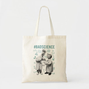 Tote Bag Bécher et Bunsen  #Mauvaise science