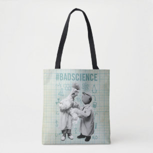 Tote Bag Bécher et Bunsen #Mauvaise science