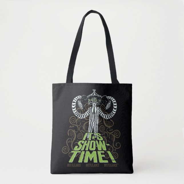 Tote Bag Beetlejus | C'est l'heure du spectacle ! (Devant)