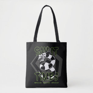 Tote Bag Beetlejus   Dites-Le 3 Fois