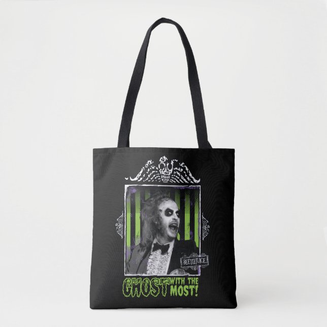 Tote Bag Beetlejus | Portrait "Ghost With the Most" (Devant)